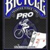 Bicycle Pro Peek (dos bleu)