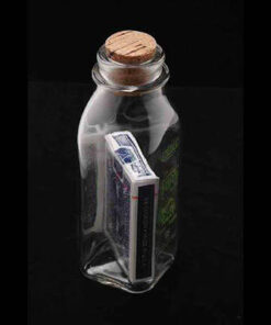 Alternative view of Anything is Possible Bottle (Jeu de cartes dans la bouteille, Bicycle bleu)