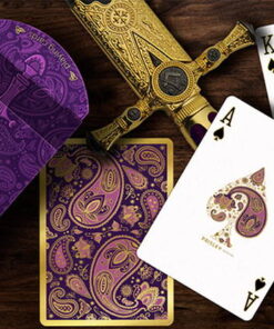 Alternative view of Jeu marqué Collector's Paisley Royals (violet)