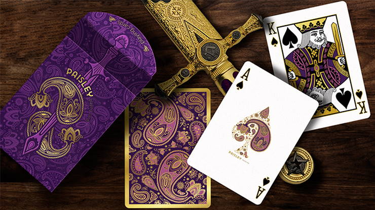Jeu marqué Collector's Paisley Royals (violet) – Image 2