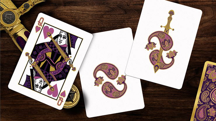 Jeu marqué Collector's Paisley Royals (violet) – Image 4