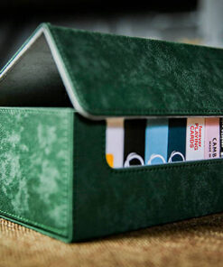 Boite de rangement pour cartes (verte, 12 jeux) – Image 2
