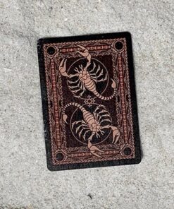 Alternative view of Jeu Bicycle Scorpion (marron)