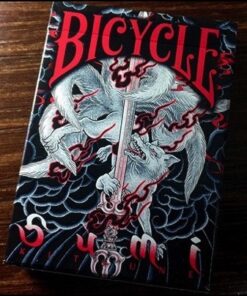 4585 bicycle sumi kitsune tale teller card experiment