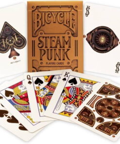 Alternative view of Jeu Bicycle Steampunk (Gold)