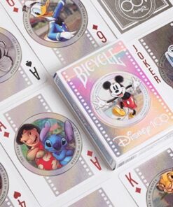 Alternative view of Jeu Bicycle Disney 100 Anniversary