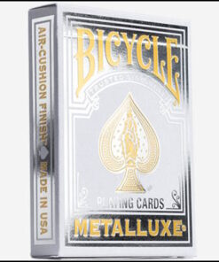 Jeu-Bicycle-Metalluxe-argent