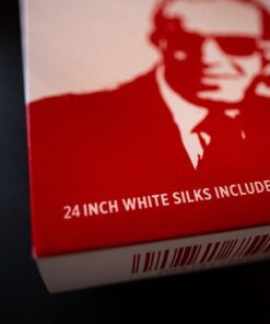 Alternative view of Slydini's Knotted Silks (blanc, 60 cm)