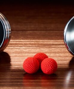 Cups and Balls Set With Black Matt Inner (gobelets, acier) – Image 6