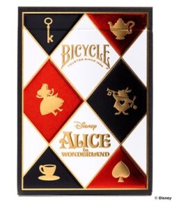 Alternative view of Jeu Bicycle Alice in Wonderland