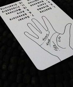 Alternative view of The Palm Reader Card