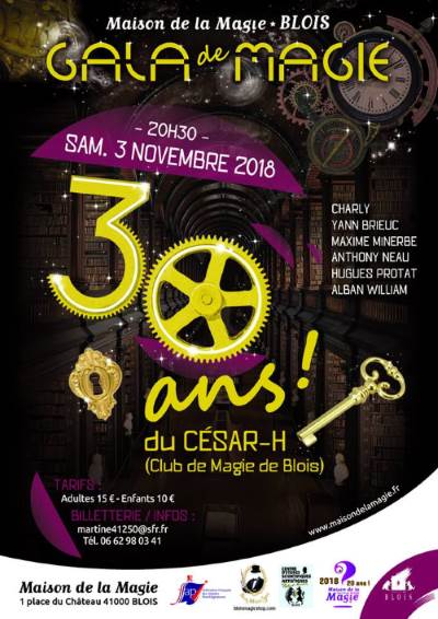 Affiche-Gala-Magie-CesarH-Blois